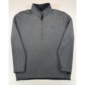 Under Armour Golf Quarter Zip Pullover Gray ColdGear Fleece Men’s XXL